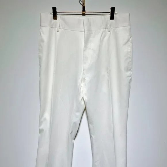 YVES SAINT LAURENT CUSTOM WIDE LEG WOVEN PANTS (SUIT JACKET AVAILABLE) - Picture 1 of 3
